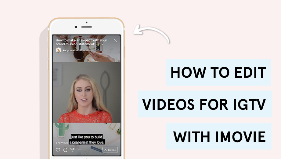 MINI MASTERCLASS: How to edit your videos for instagram! (Part 5)